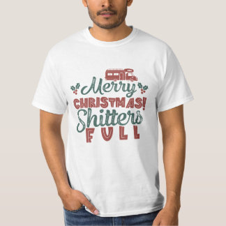 Frohe Weihnachtsschauer Vollpension T-Shirt