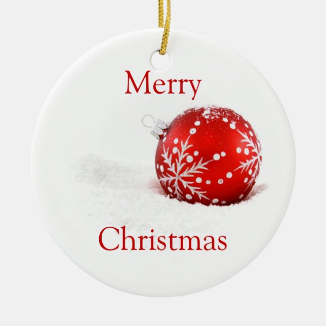 Frohe Weihnachtsschmuck (Vorne)