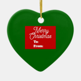 Frohe Weihnachtsschmuck