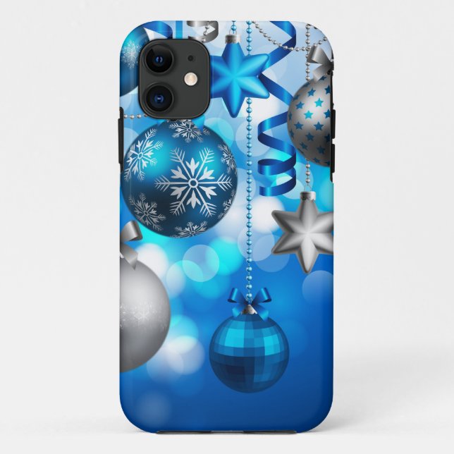 Frohe Weihnachtsschmuck Case-Mate iPhone Hülle (Rückseite)