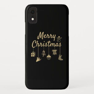 Frohe Weihnachtsschmuck Gold Case-Mate iPhone Hülle