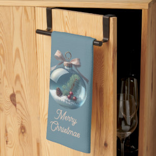 Frohe Weihnachtsschmuck Küchentücher