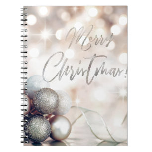 Frohe Weihnachtsschmuck Notizblock