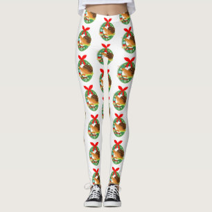 Frohe Weihnachtsschnecken Leggings