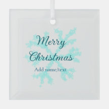 Frohe Weihnachtsschneeflocken Glitzer funkeln ni