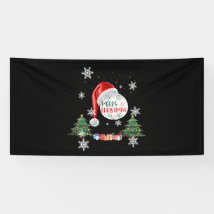 Frohe Weihnachtsschneekollektion 4x8 Vinyl Banner