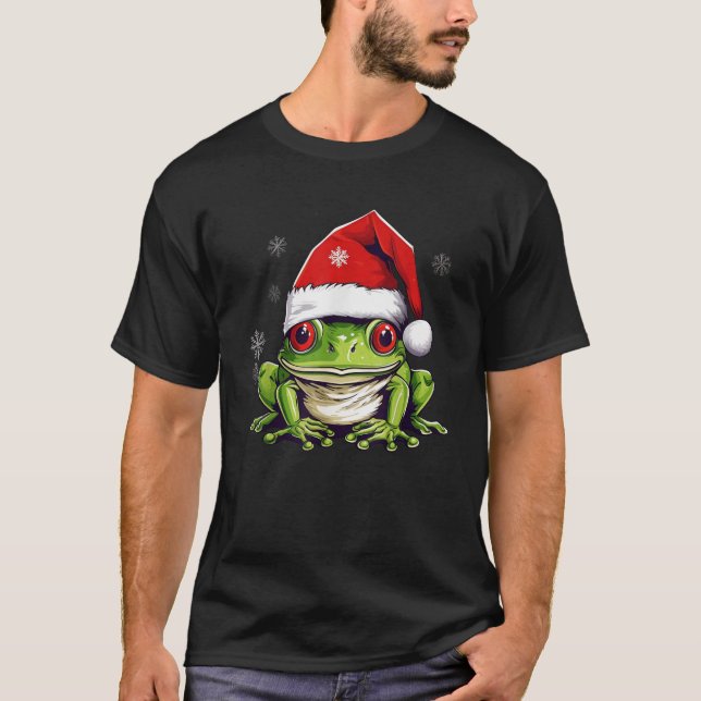Frohe Weihnachtstierliebhaber Männer Frauen Kinder T-Shirt (Vorderseite)