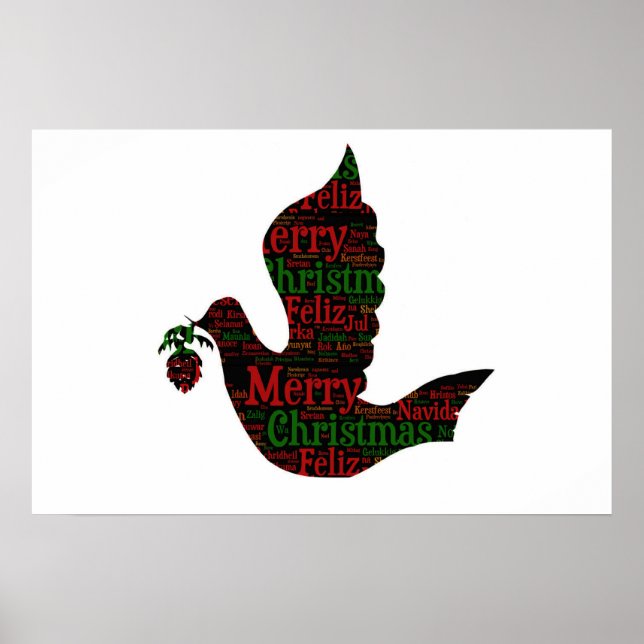 Frohe Weihnachtstove Poster (Vorne)