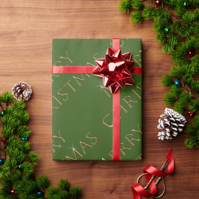 Frohe Weihnachtsverpackung Geschenkpapier (Feiertagsgeschenk)