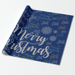 Frohe Weihnachtswrapping Paper Geschenkpapier