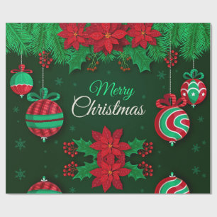 Frohe Weihnachtswrapping Paper Geschenkpapier