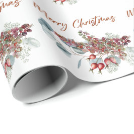 Frohe Weihnachtswrapping Paper Geschenkpapier