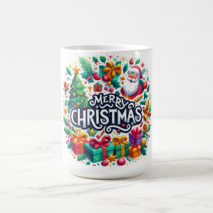 Frohe Weihnachtswünsche Kaffeetasse