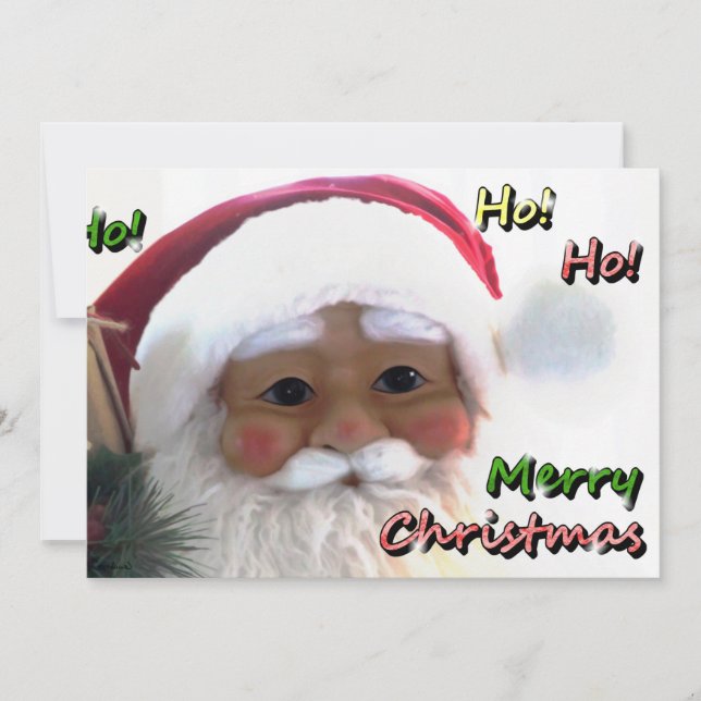 Frohe Weihnachtszeit Einladung (Vorderseite)