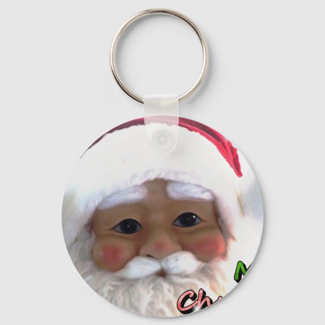 Frohe Weihnachtszeit Schlüsselanhänger (Vorderseite)