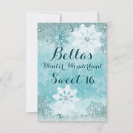 Frohe Winter Wonderland-Party Einladungen