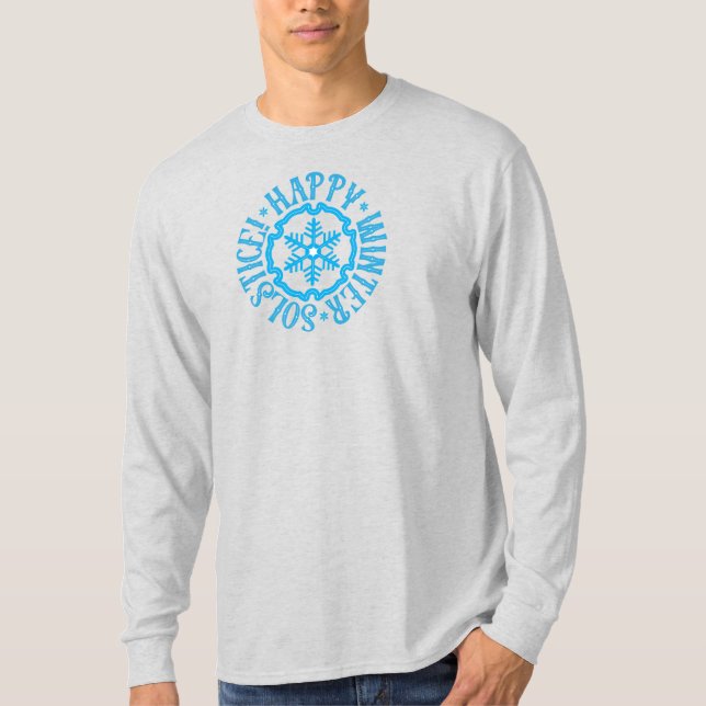 Frohe Wintersonnenwende! T-Shirt (Vorderseite)