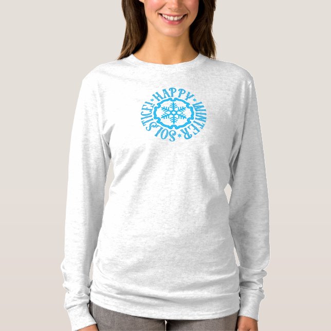 Frohe Wintersonnenwende! T-Shirt (Vorderseite)