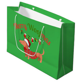 Frohe WOOFmas Große Geschenktüte
