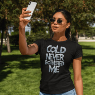 Frohe Worte, eine Winterbotschaft T-Shirt