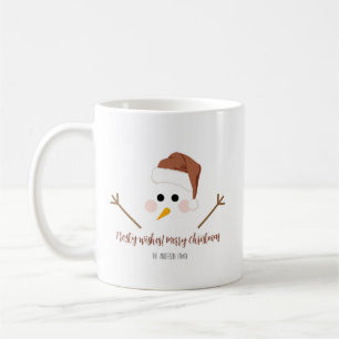 Frohe Wünsche! Frohe Weihnachts-Tasse Kaffeetasse
