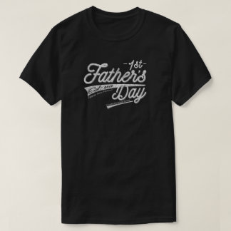 Frohen 1. Vatertag im Vintage-Look T-Shirt