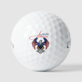 Frohen 250. Unabhängigkeitstag Amerika 1776-2026 Golfball