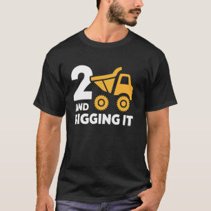 Frohen 2. Geburtstag 2 Jahre alten zweiten Geburts T-Shirt