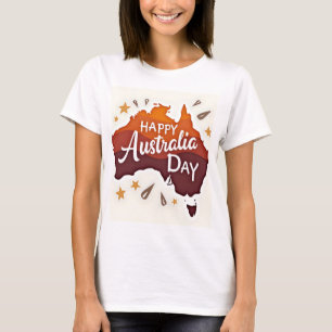 Frohen Australien Tag T-Shirt