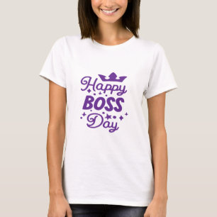 Frohen Boss-Tag - Chefin T-Shirt
