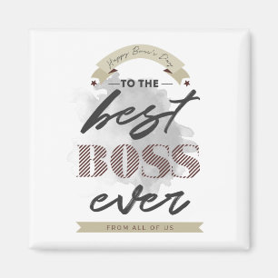 Frohen Bosses-Tag-Magnet Magnet