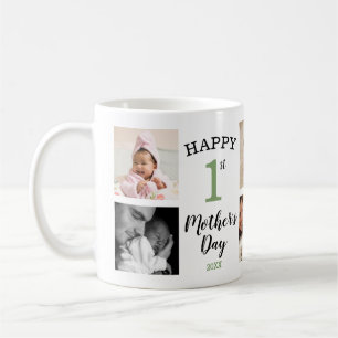 Frohen ersten Muttertag Sage 8 Fotocollage Kaffeetasse