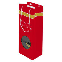 FROHEN FESTTAGE RED GOLD WHITE BUSINESS LOGO