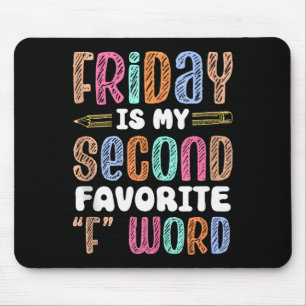 Frohen Freitag Fr Yay Lehrer Schule Meme Tank Top  Mousepad
