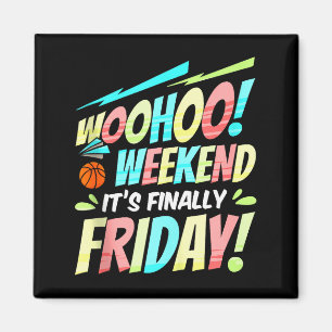 Frohen Freitag Fri Yay Lehrer Schule Meme Tank Top Magnet