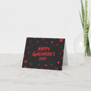 Frohen Galentine-Tag, Mädels zum Valentinstag Feiertagskarte