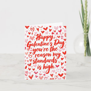 Frohen Galentine's Day Mädchen Freunde Valentinsta Feiertagskarte