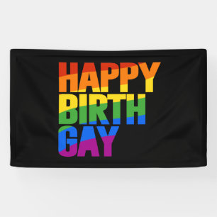 Frohen Geburtgay Banner
