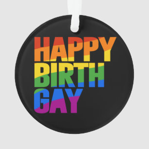 Frohen Geburtgay Ornament