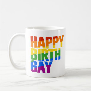 Frohen Geburtsgay Kaffeetasse