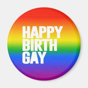 Frohen Geburtsgay Magnet