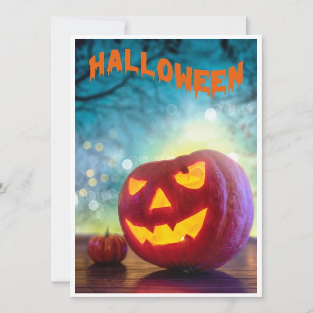 Frohen Halloween-Tag  (Vorderseite)