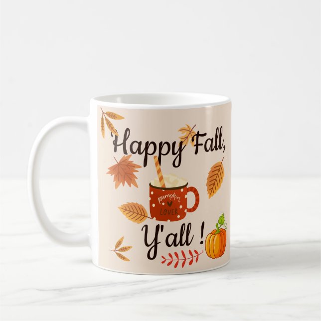 Frohen Herbst, alle! Kaffeetasse (Links)