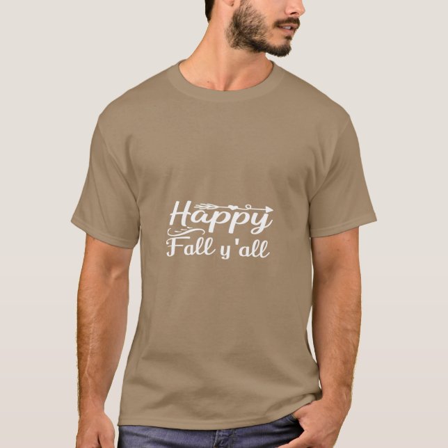 Frohen Herbst euch allen 1 T-Shirt (Vorderseite)