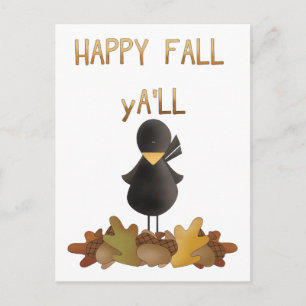 Frohen Herbst euch allen Postkarte