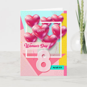Frohen Internationalen Frauentag! 8. März Einladung