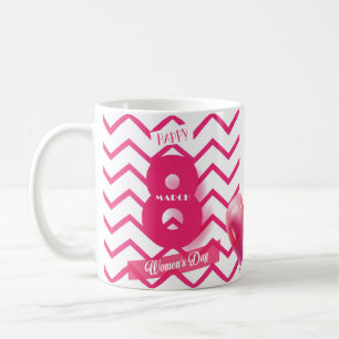 Frohen internationalen Frauentag! 8. März Internat Kaffeetasse
