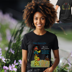 Frohen Internationalen Frauentag Starke Frauen Zit T-Shirt