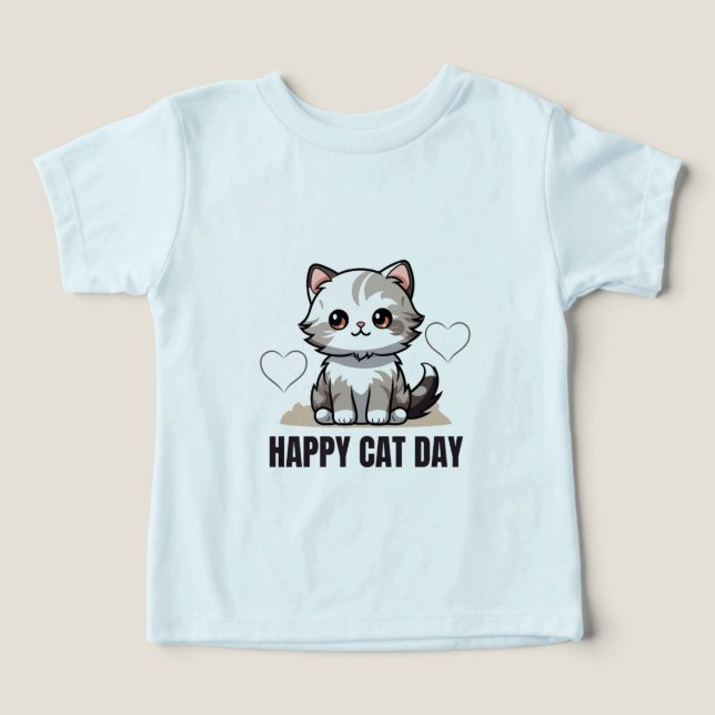Frohen Katzen Tag (Design Vorderseite)