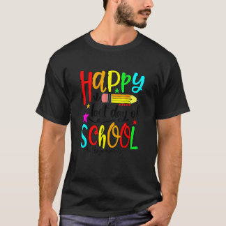Frohen letzten Schultag  Hallo Sommer Lehrer Stude T-Shirt